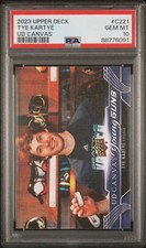 Tye Kartye 2023 Upper Deck UD Canvas ROOKIE #C221 PSA 10
