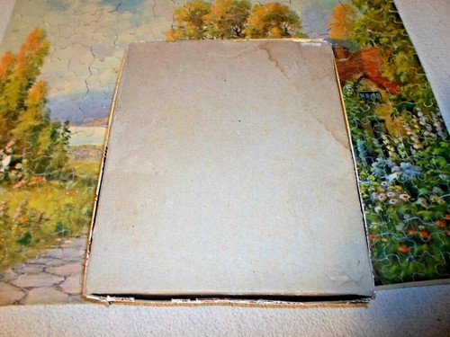 Complete Perfect Picture 400 Piece Puzzle Rustic Home & Garden Farm Lake Vintage - Picture 9 of 11