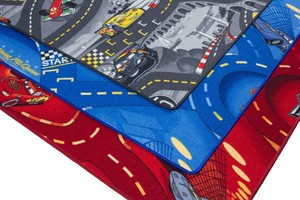 Kinderteppich Disney Cars Teppich Strassen Spielteppich 3 Farben 3