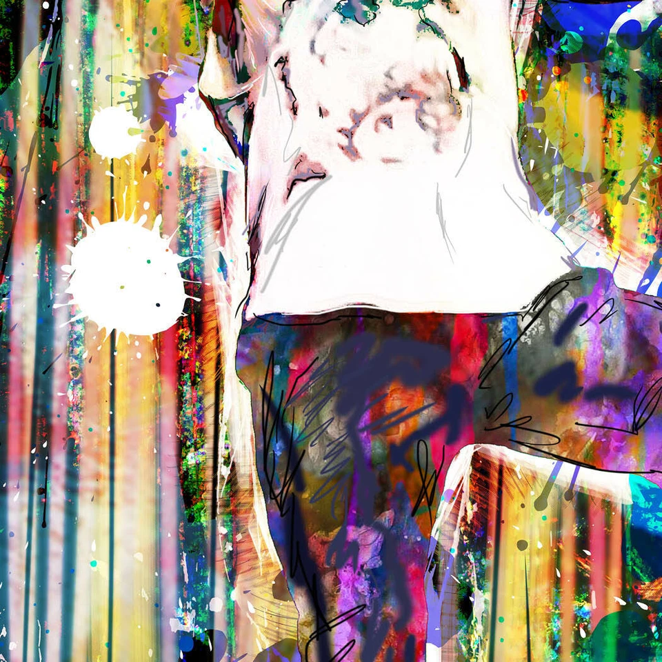 Myles Kennedy Art Print, Alterbridge Canvas, Rock Poster - Image 3 of 4