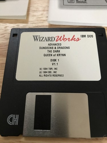 Advanced Dungeons & Dragons DragonLance (Collector's Edition) IBM DOS - Picture 7 of 12