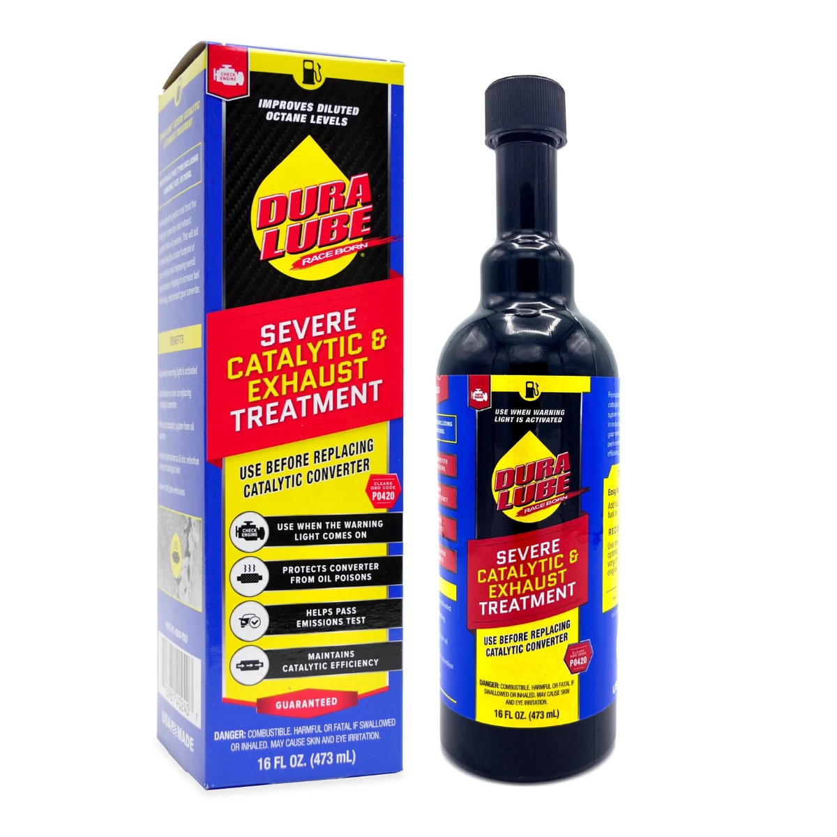 best lubricant for exhaust bolts Dura Lube Severe Catalytic and Exhaust Treatment 16oz (2 Pack)