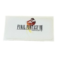 Sony PlayStation 1 PS1 Final Fantasy VIII 8 Vintage VTG Memory Card Sticker