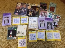 Vintage Lot 20 Aunt Martha's Hot Iron Transfer Animals/Flower Halloween
