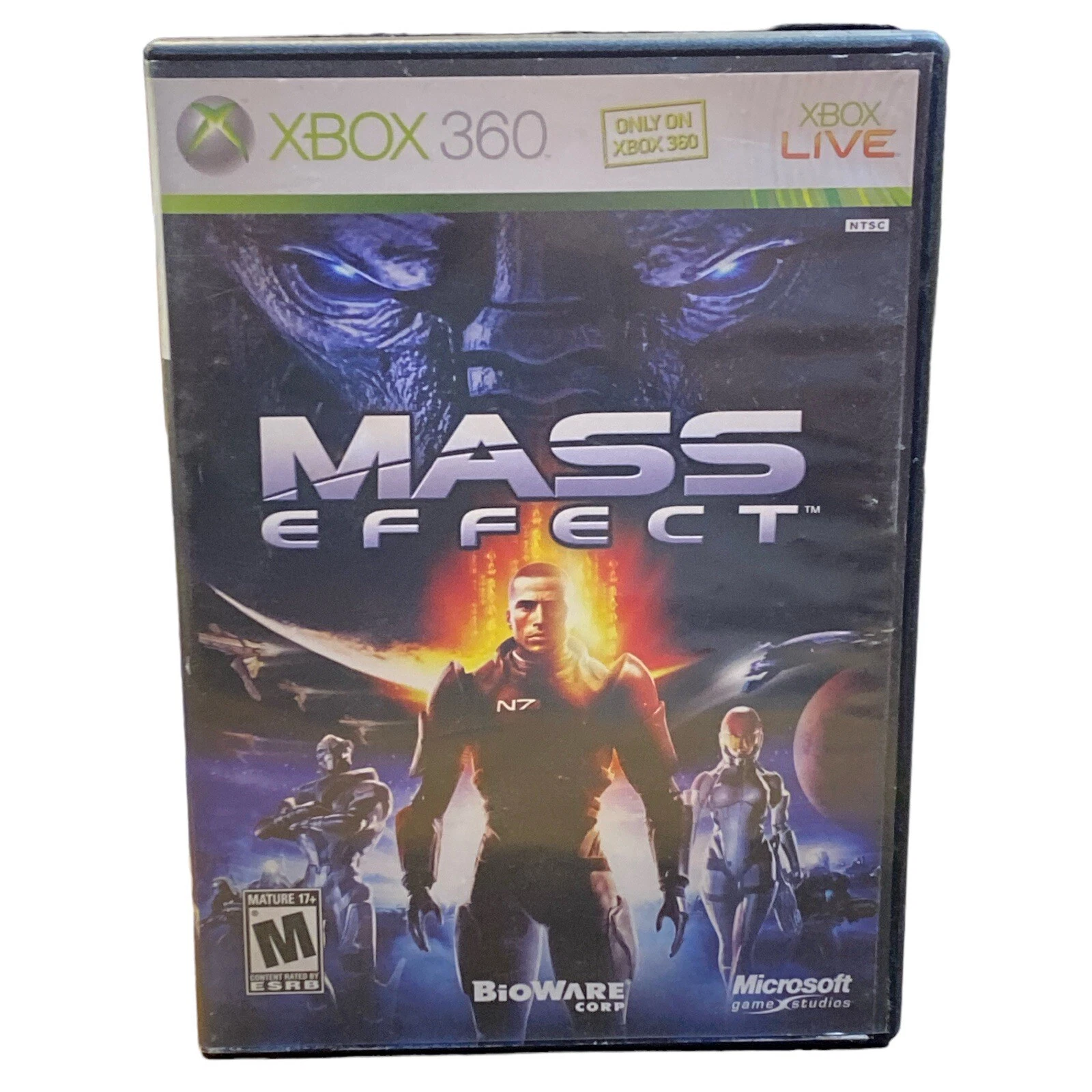 Mass Effect (Microsoft Xbox 360, 2007) Complete Tested