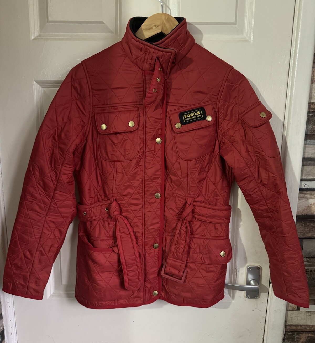 Barbour Quilted International size 10 - Good Condition