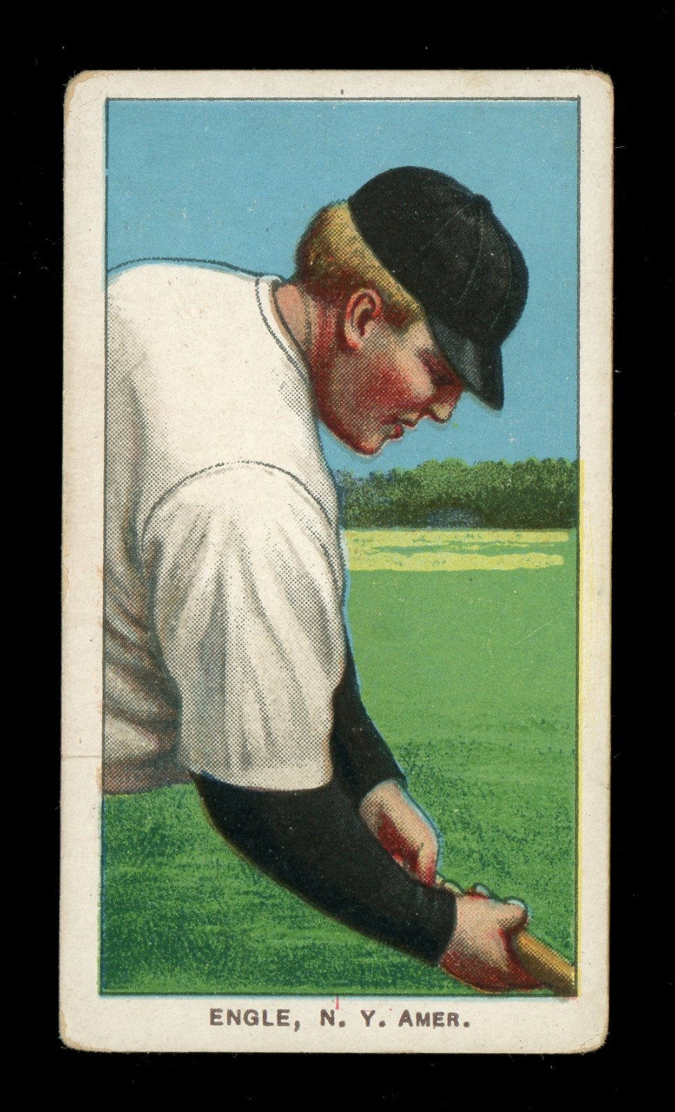 T206 Sweet Caporal 350 Clyde Engle New York Highlanders Card GD-VG Range (66206)