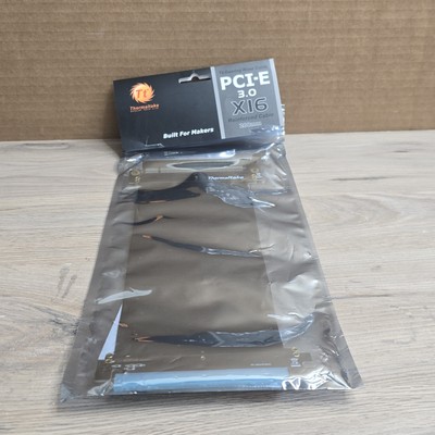 Thermaltake TT Gaming PCI-E x16 3.0 Black Extender Riser Cable 200mm...