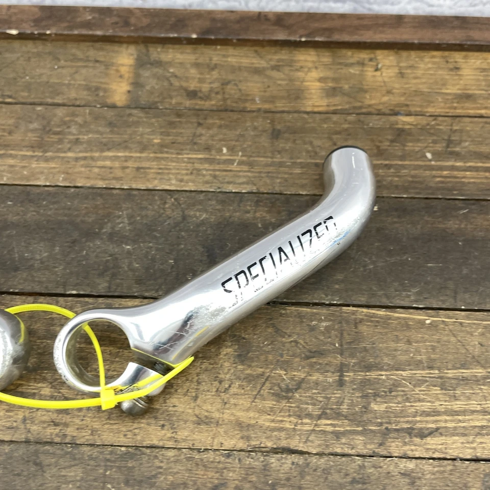 Extensiones ergonómicas de manillar de bicicleta de aluminio con extremos de barra MTB especializados años 90 00 Foto 4 de 4