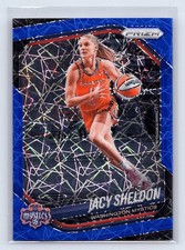 Jacy Sheldon 2025 Panini Prizm WNBA #113 Blue Velocity Prizms