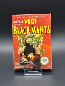 Wrath of the Black Manta Nintendo NES Game OVP CIB PAL NOE