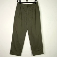 New A New Day High Rise Pleat Front Wide Leg Pants Women's Size 10