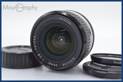 【動作品】NIKON Ai Nikkor 24mm f2.8 Amazon.com : Nikon 24mm f/2.8 AI-S Nikkor Lens : Electronics