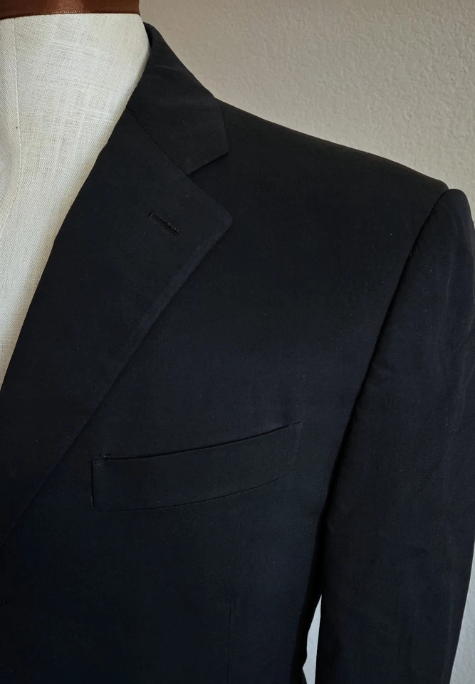 Abrigo deportivo blazer Cantarelli para Donna Karen para hombre 42R lona completa, suministro de trajes. Foto 3 de 4