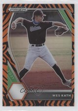 2021 Panini Prizm Draft Picks Tiger Stripes Prizm 22/99 Wes Kath #PDP57 ni4