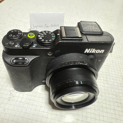 Nikon COOLPIX P7800 Black Digital Camera 12.2MP 7.1x Zoom Full HD 1080p RAW NRW