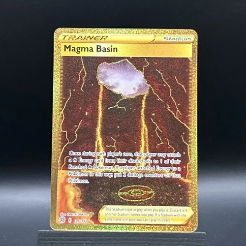 Magma Basin (Secret) 185/172 Swsh09: Brilliant Stars Holo