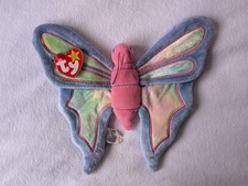 Ty Beanie Baby 'Flitter' the Butterfly with tag 1999 - Mint condition