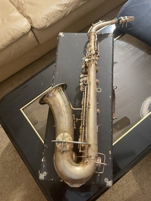 Vintage 1930 Martin Typewriter Eb Alto Saxophone with Case