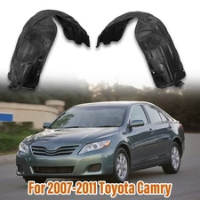 Fits 07-11 Camry Front Splash Shield Inner Fender Liner Panel Left + Right Side
