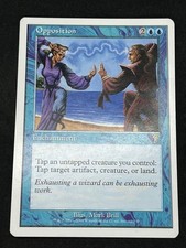 Magic the Gathering MTG Opposition Blue Core Set 7th Edition Rare