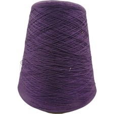 Vintage Lot 48852 Burlington Madison Purple Teal Creslan Yarn