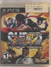 Super Street Fighter IV (Sony PlayStation 3, 2010)(b-2-L)