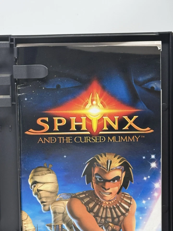 Sphinx and the Cursed Mummy Nintendo GameCube Completo En Caja Original Foto 4 de 4