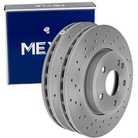 2X Meyle Bremsscheiben 295Mm Vorne Passend FÜR MERCEDES-BENZ A-KLASSE B-KLASSE