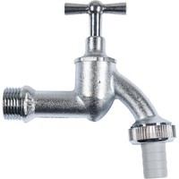 "Messingventil Auslaufventil 1/2\" Zoll 3/4\" Zoll Mit Schlauchverschraubung ø14Mm"