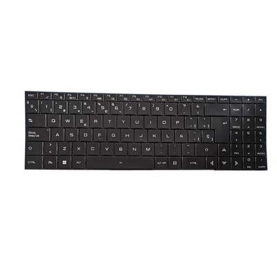 Laptop Keyboard For Maingear ELEMENT 3 Element 3 Spanish SP With Backlit Black