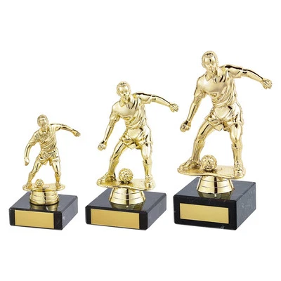 Trophy Superstore Dominion Gold Männlich Fußball Trophäe - mehrere Größen verfügbar