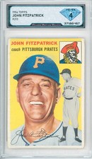 1954 Topps JOHN FITZPATRICK #213 💎 DSG 4 VG/EX