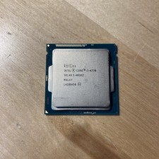 Intel Core I7-4770 CPU Processor 3.40 GHz Quad Core Haswell SR149