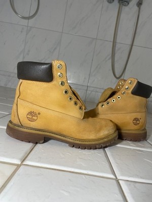 Timberland CONTACT ME !Premium 6 Inch Waterproof Boots Wheat TB11061 - Größe 8,5