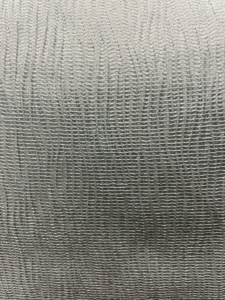 Tela 100 % seda arrugada crepé de China azul verdoso claro por yarda 48" de ancho Foto 4 de 4