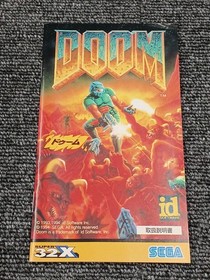 SEGA DOOM Super 32X Software