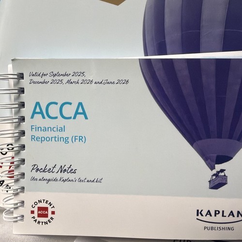 KAPLAN - FINANCIAL REPORTING - POCKET NOTES - Paperback - G245z