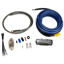 Kicker PK4 Four Gauge Single Amplifier Power Installation Kit With Ground Wire