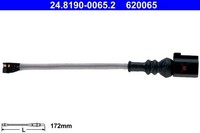 Ate 24.8190-0065.2 Warnkontakt, Bremsbelagverschleiß FüR Audi Cupra Seat Skoda