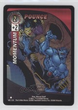 2000 The X-Men Movie Trading Card Game Pounce #107