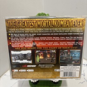 Mortal Kombat - Gold Edition - SEGA Dreamcast - Tested - CIB