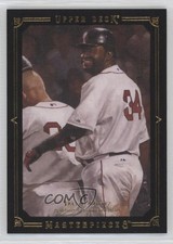2008 Upper Deck Masterpieces Black Paper Framed David Ortiz #15 HOF 0ot5