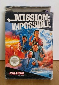 NINTENDO NES  Mission: Impossible  OVP Anleitung