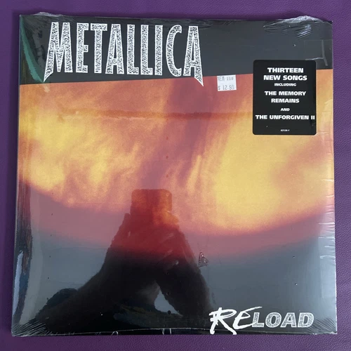METALLICA ~Reload~ 2xLP Vinyl 1st Pressing 1997 NEW Sealed MINT Elektra 62126-1
