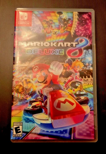 Nintendo Switch Mario Kart 8 Deluxe  Original Case Insert Super Mario