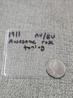 1911 Barber Dime AU / BU Awesome Rose Toning