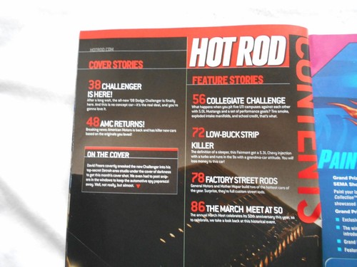 HOT ROD MAGAZINE-APRIL,2008 - Imagen 2 de 2