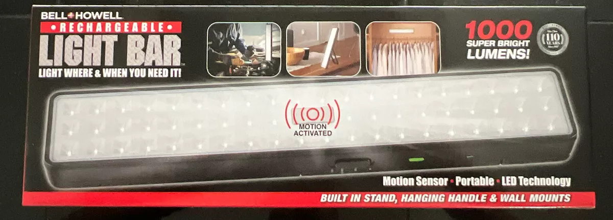 Bell howell sale rechargeable light bar