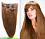 thumbnail 22 - Clip In Real Remy Human Hair Extensions Full Head Ombre Straight Black Blonde